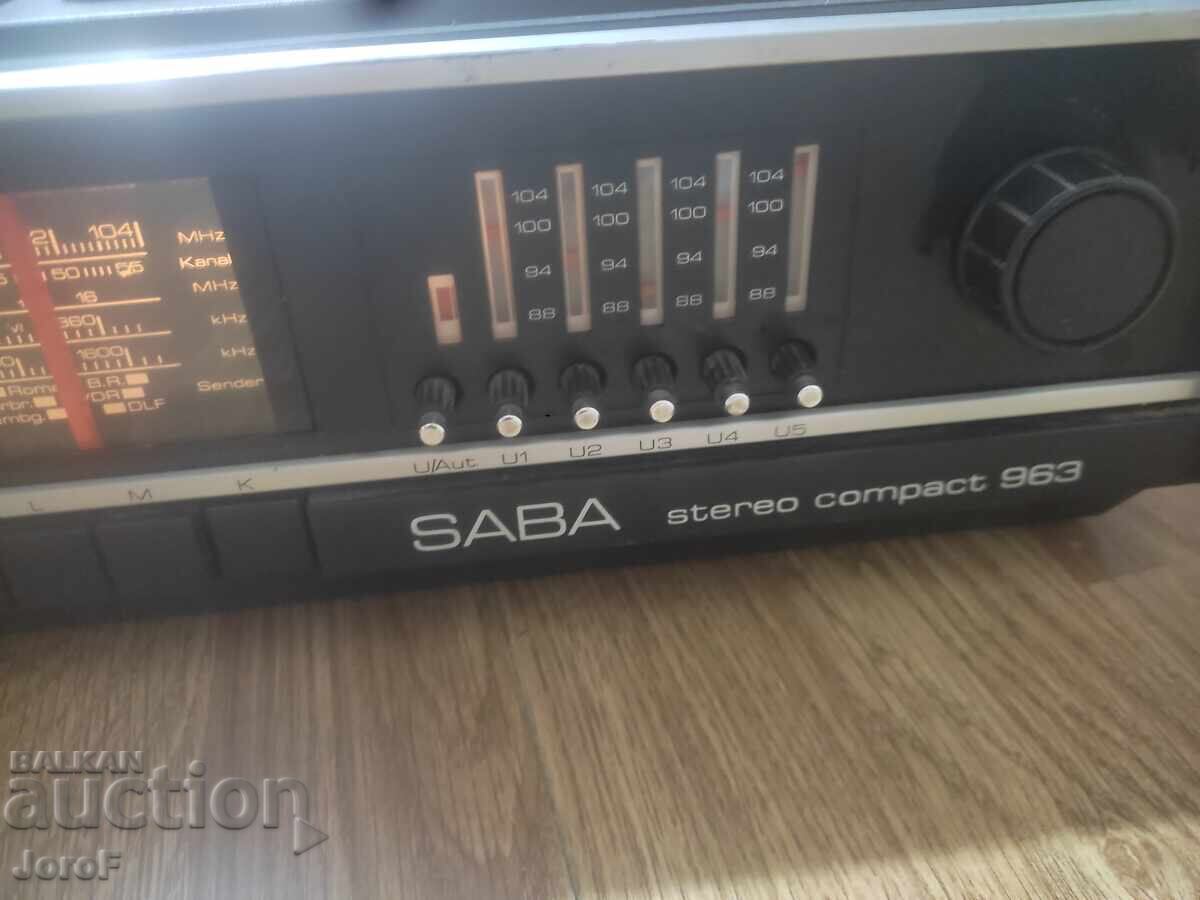 Licitație Combina stereo compactă SABA 963