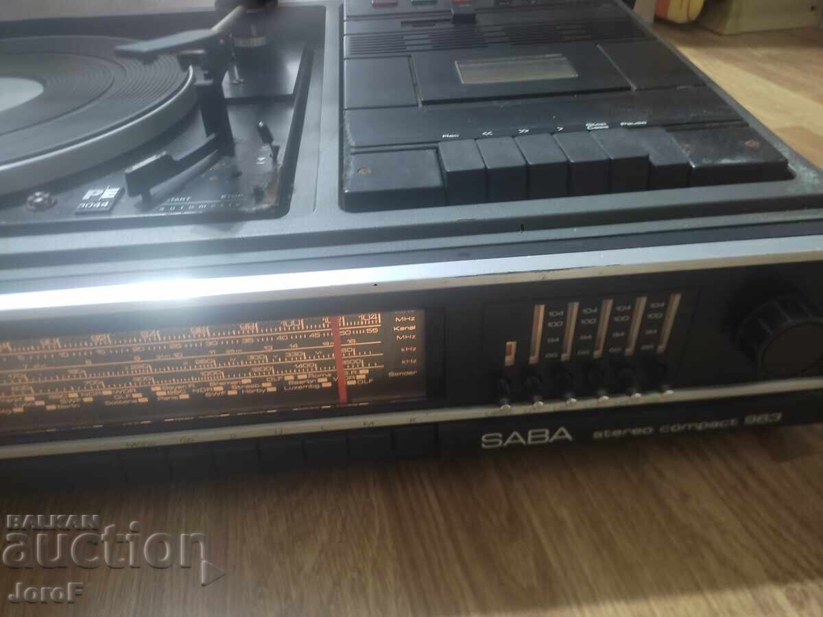 Livrarea Combina stereo compactă SABA 963