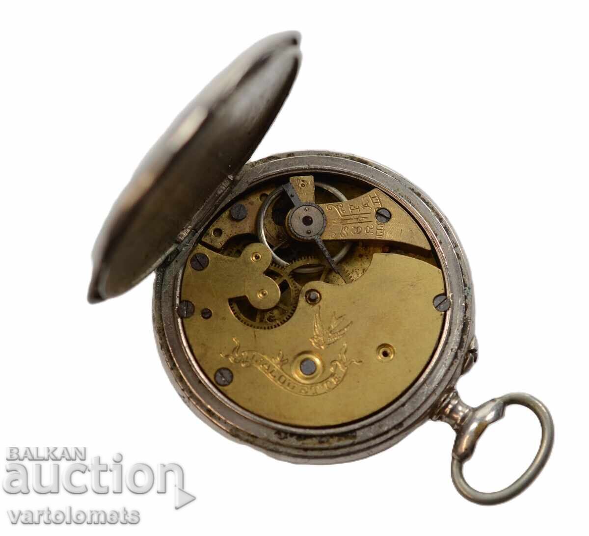 Старинен джобен часовник - не работи - 5 Старинен джобен часовник - не работи - 5