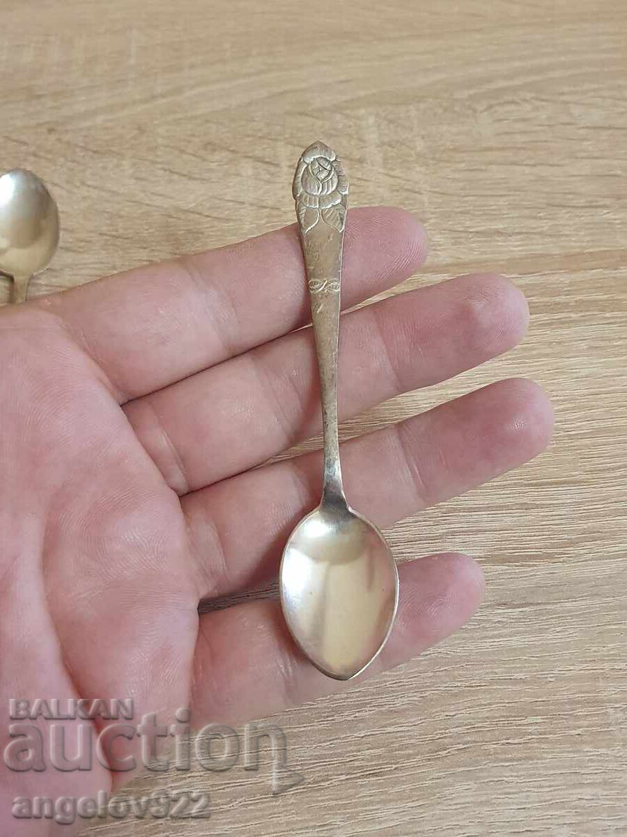 Аукцион 4 броя лъжички за кафе PRIMA NS