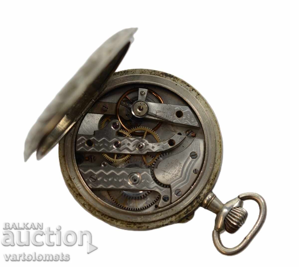 Παράδοση Ρολόι τσέπης αντίκα - δεν λειτουργεί