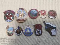 LOT INSIGNE-EMAILBRONZ