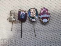 LOT INSIGNE-EMAILBRONZ