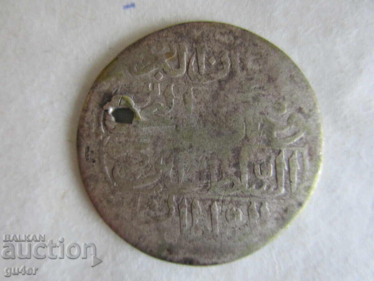 RRR❌❌Τουρκία/Οσμάν Γ'/10 ΠΑΡΑ/1168/ασήμι 5.14 γρ/σπάνιο❌❌RRR με τιμή 95.00 BGN | € 48.57