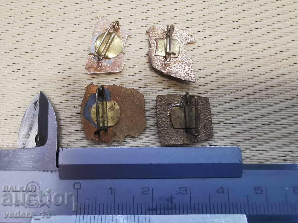 Delivery of LOT BADGES-EMAILBRONZE