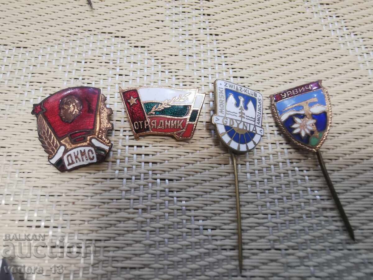 LOT BADGES-EMAILBRONZE
