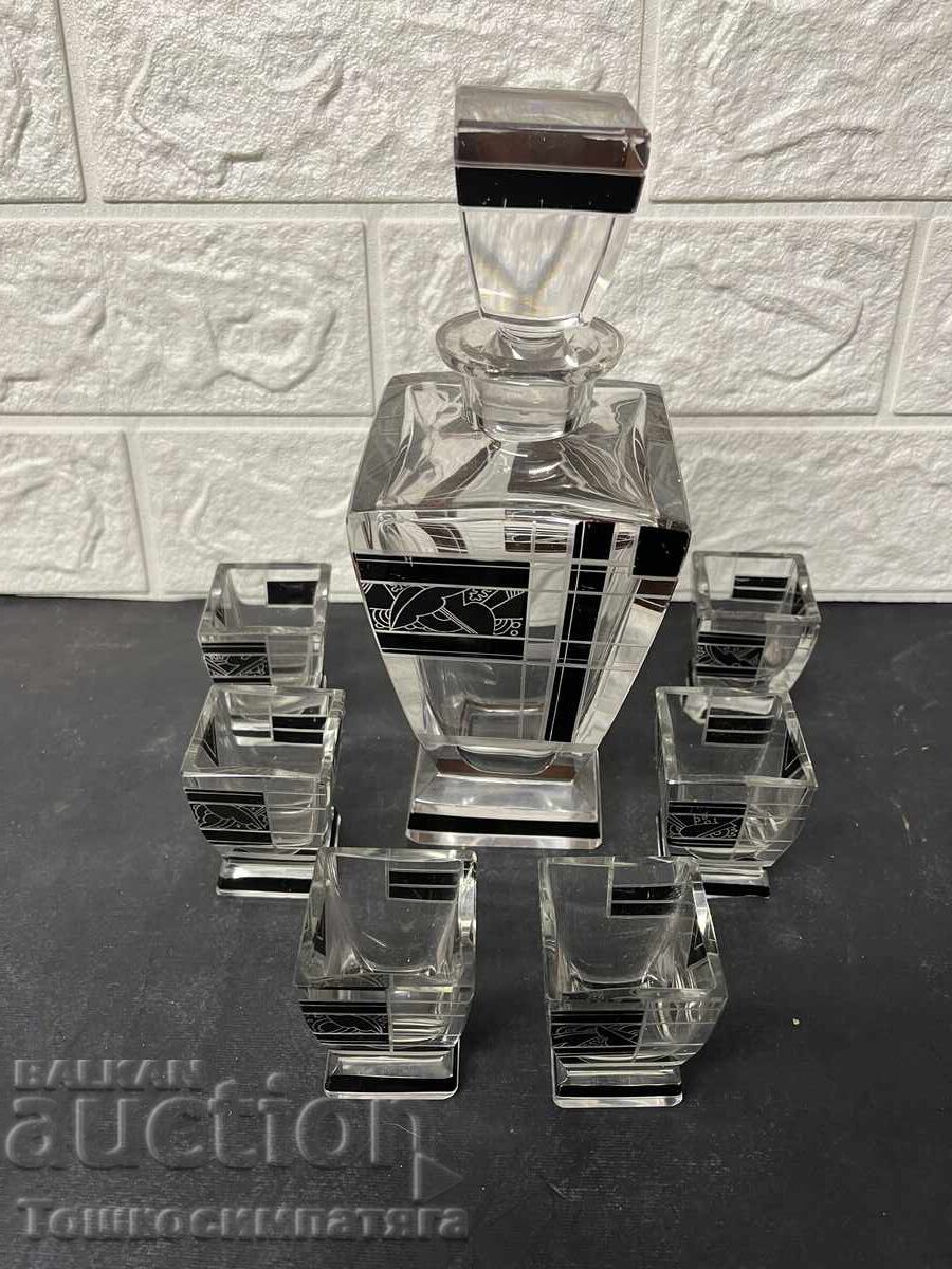 Licitație Serviciu de cristal Murano Licitație Serviciu de cristal Murano