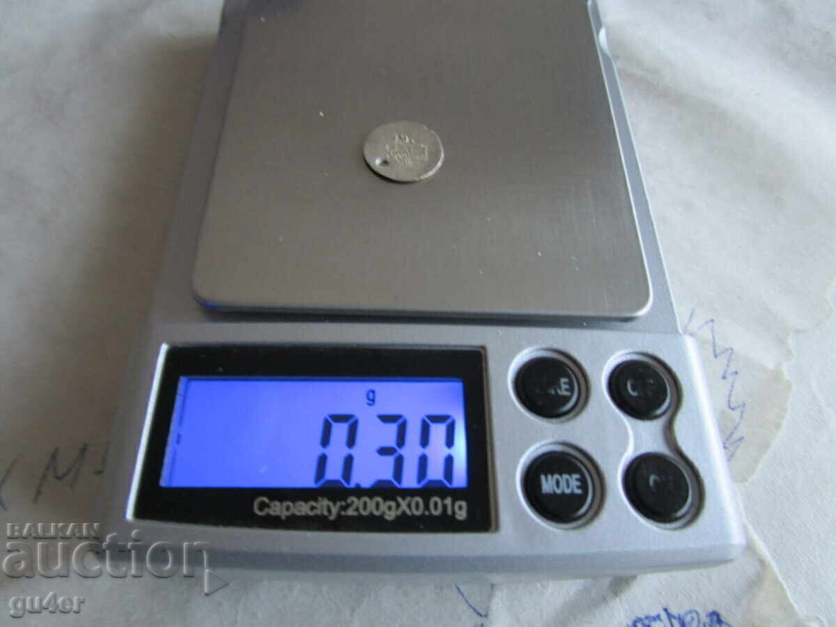 Аукцион RRR❌❌Турция/Ахмед III/1 ПАРА/1115/сребро 0.30 гр./рядка❌❌RRR