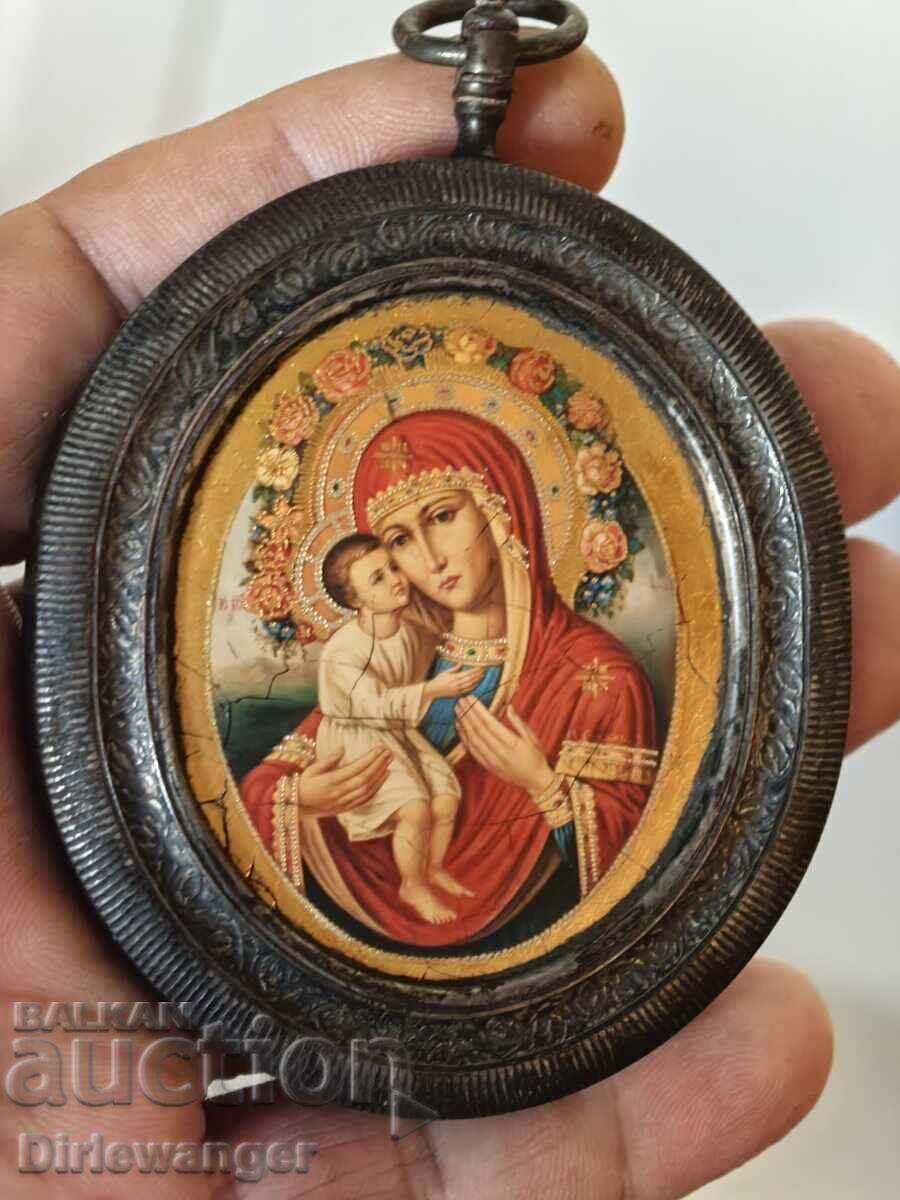 Icoană. Medalion. Rusia Țaristă cu preț 500.00 BGN | € 255.65