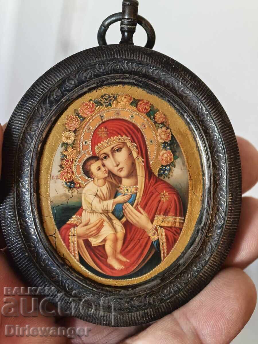 Icoană. Medalion. Rusia Țaristă