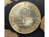 Coin Portugal (Jubilee) 200 Escudos, 1995