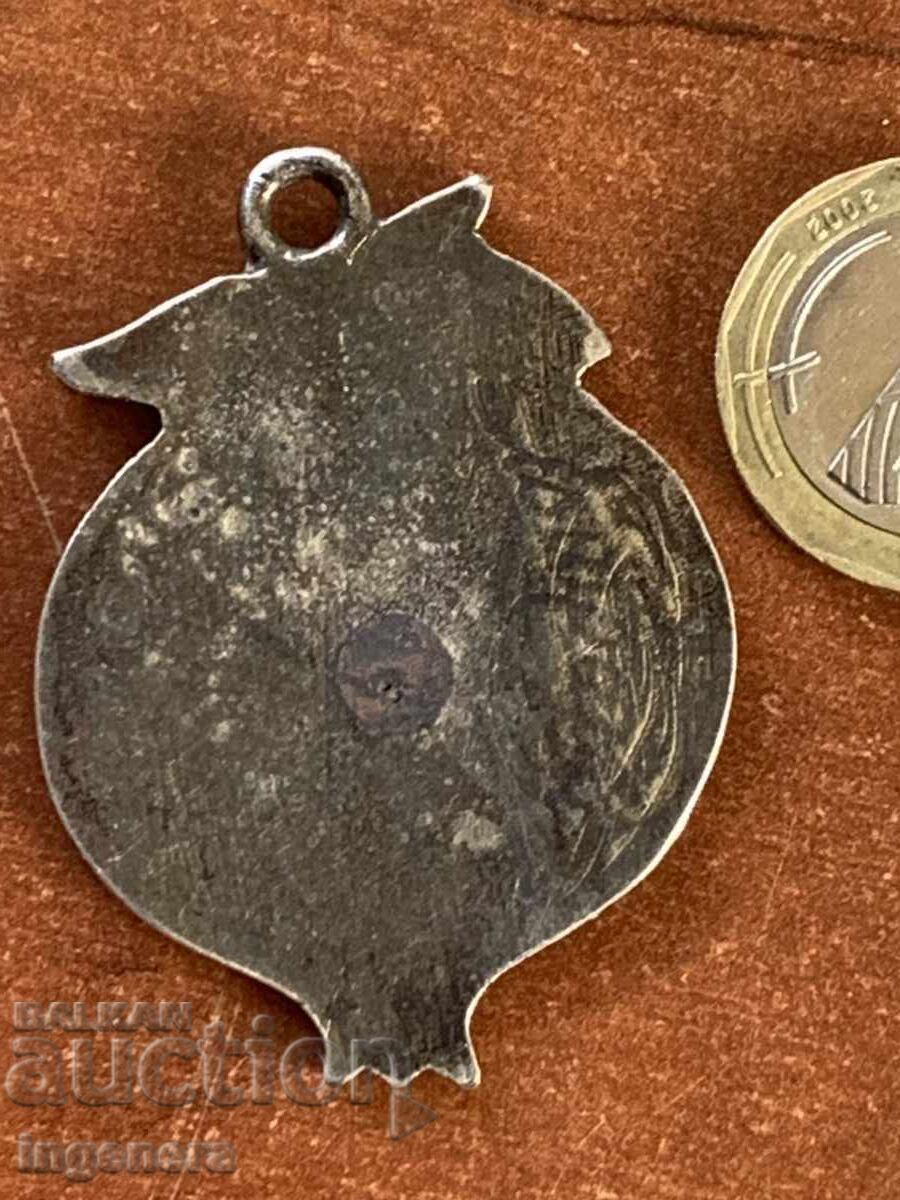 Delivery of PENDANT SOUVENIR JEWELRY MEDALLION FROM THE 80S OF THE PAST CENTURY