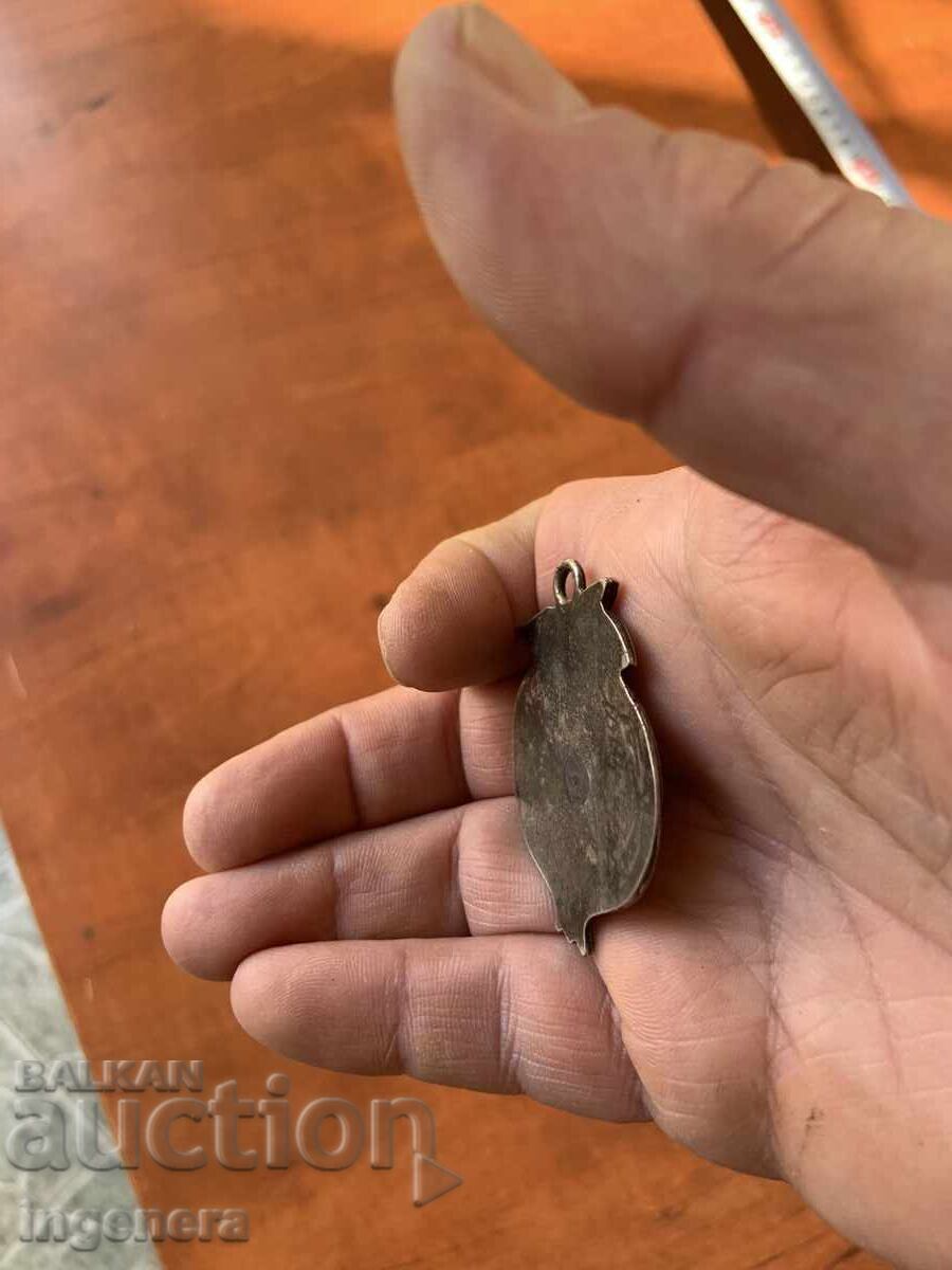 PENDANT SOUVENIR JEWELRY MEDALLION FROM THE 80S OF THE PAST CENTURY - 5