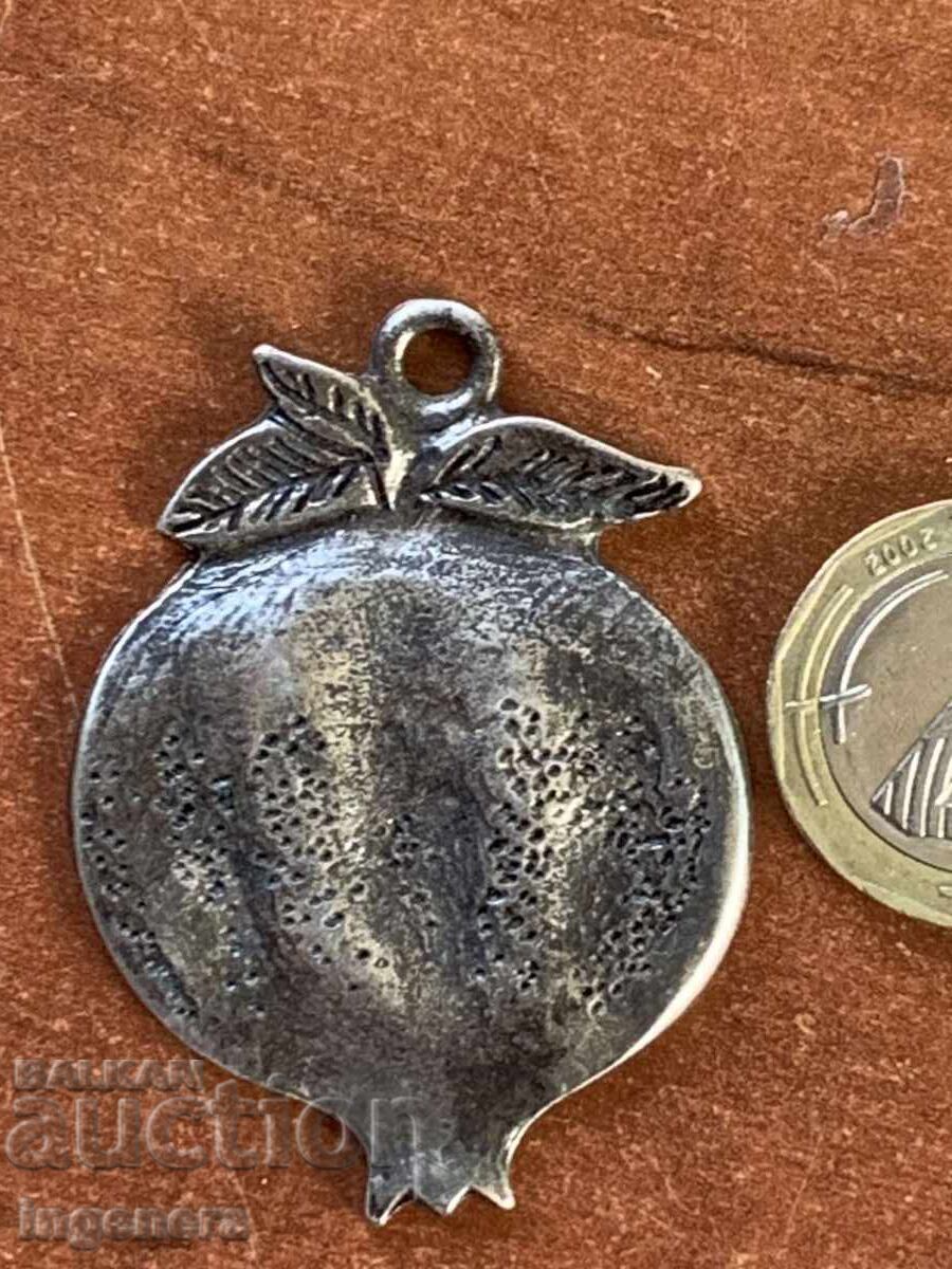 PENDANT SOUVENIR JEWELRY MEDALLION FROM THE 80S OF THE PAST CENTURY