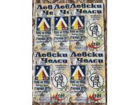 Program de fotbal Levski-Chelsea 2001 UEFA 5 bucăți