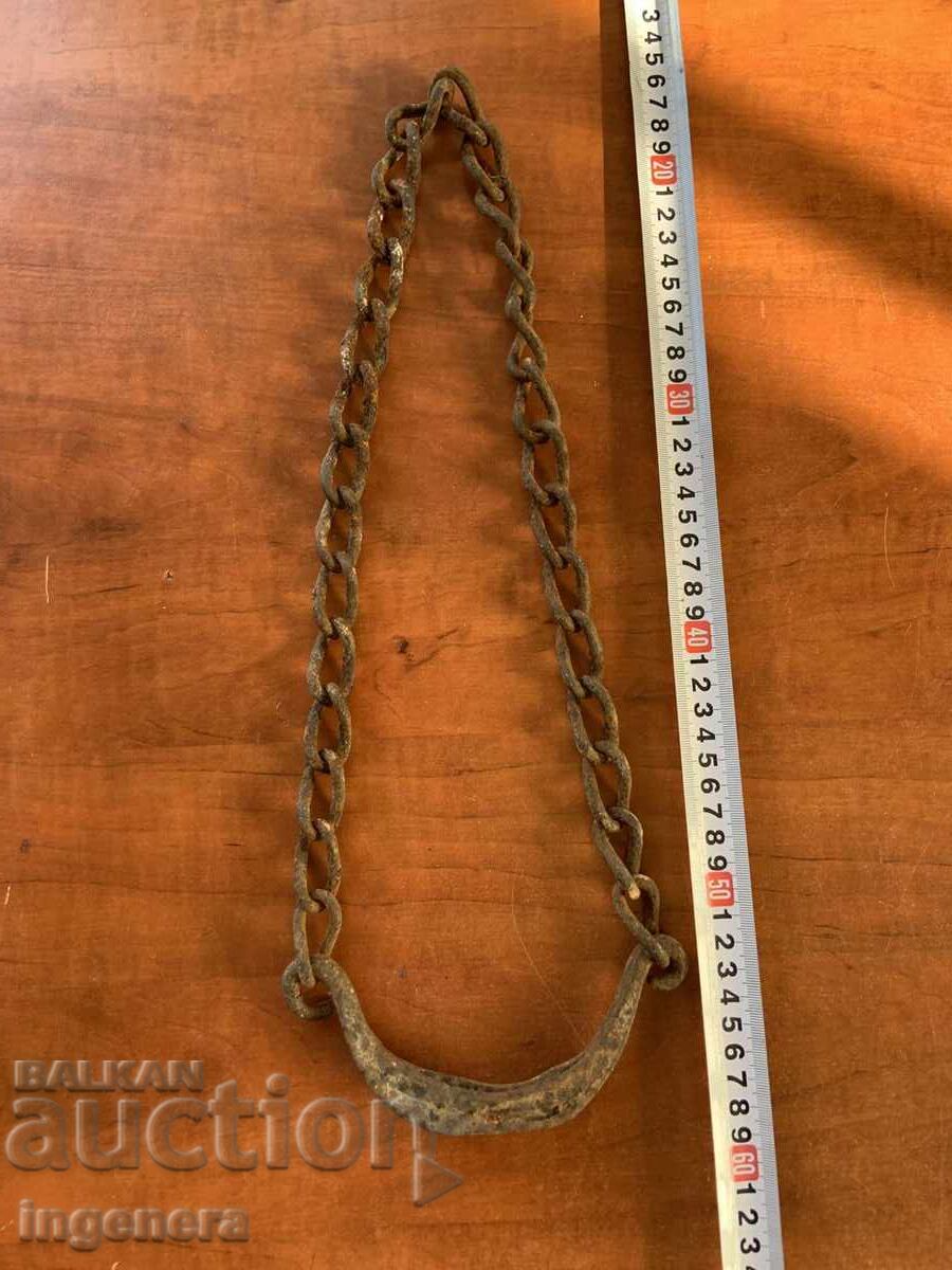 Hanger for cauldron, wrought iron holder Hanger for cauldron, wrought iron holder