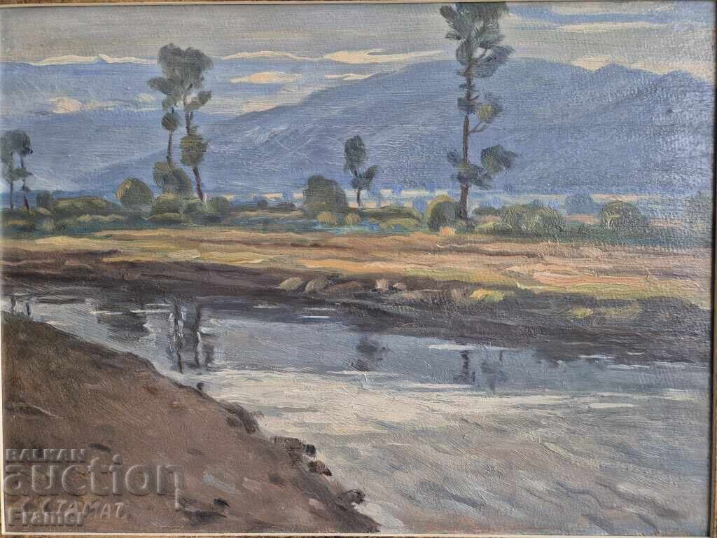 Stanyo Stamatov 1886-1963 Before the Balkans - Kazanlak 1930s with price 4700.00 BGN | € 2403.07 Stanyo Stamatov 1886-1963 Before the Balkans - Kazanlak 1930s with price 4700.00 BGN | € 2403.07