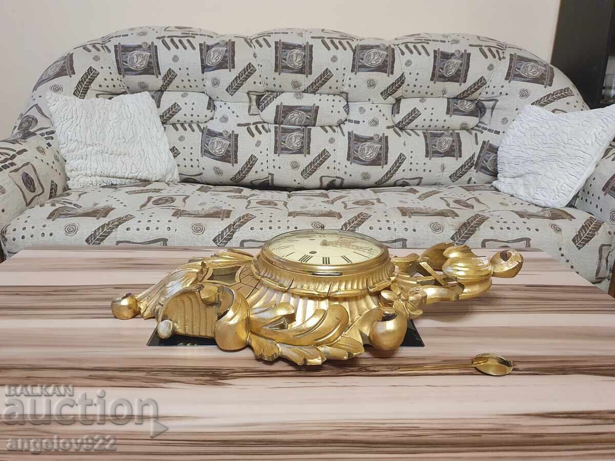 Beautiful WESTERSTRAND wall clock WORKING - 7