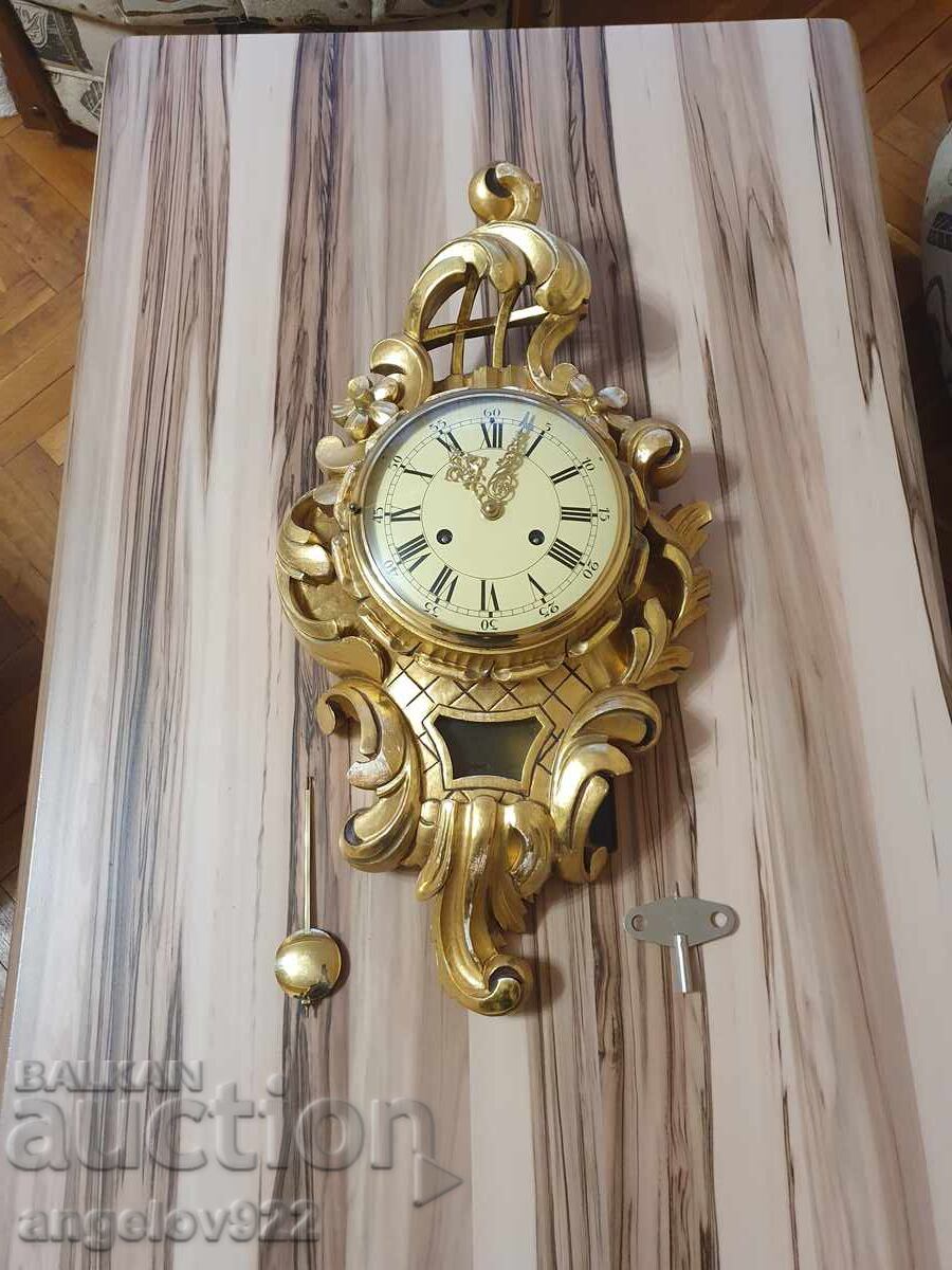 Beautiful WESTERSTRAND wall clock WORKING
