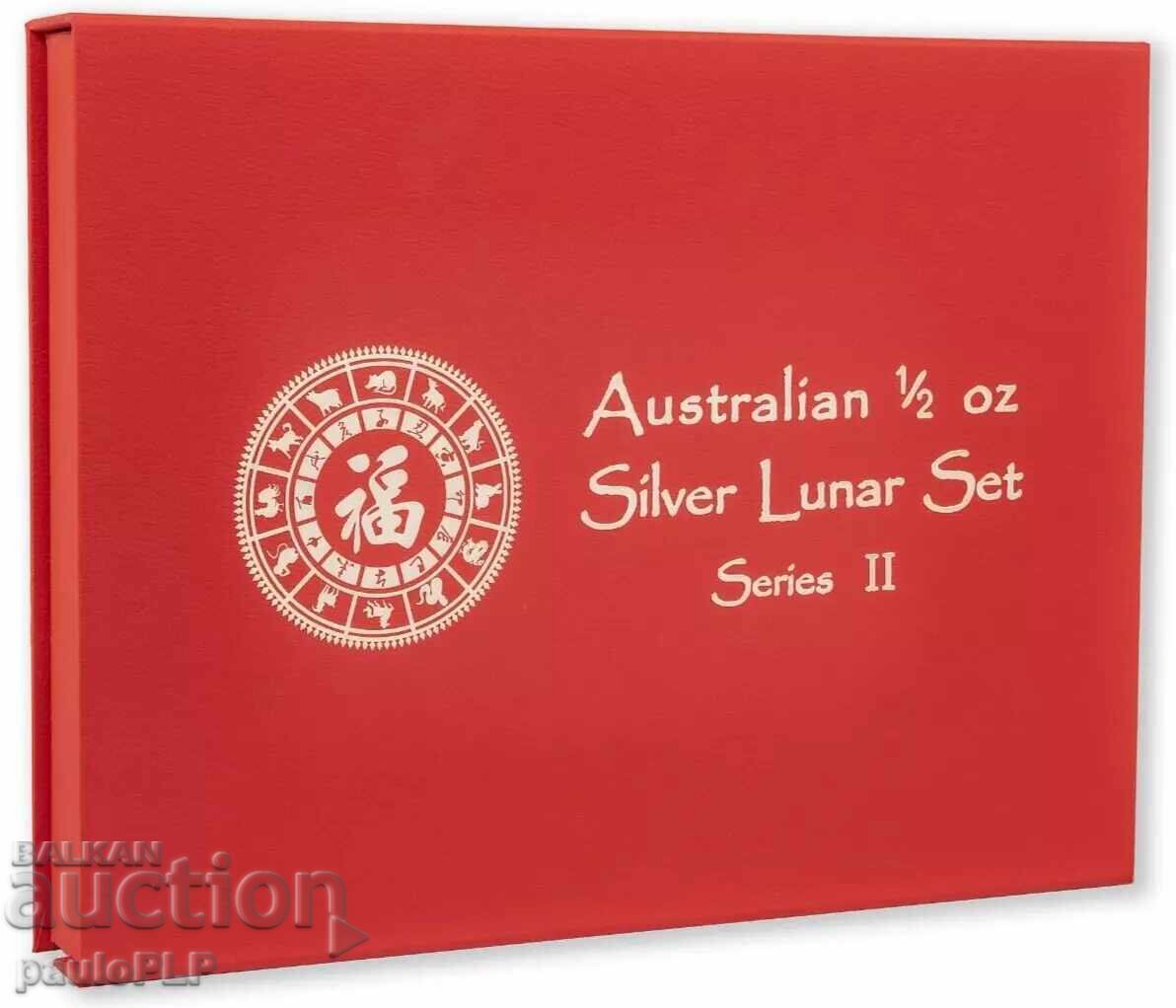 AUSTRALIAN LUNAR 1/2 oz BOX II SERIES 2008-2019 AUSTRALIAN LUNAR 1/2 oz BOX II SERIES 2008-2019