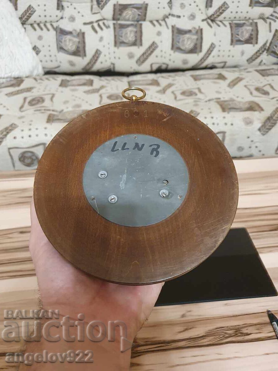Αντίκα βαρόμετρο ΛΕΙΤΟΥΡΓΙΚΟ - 6