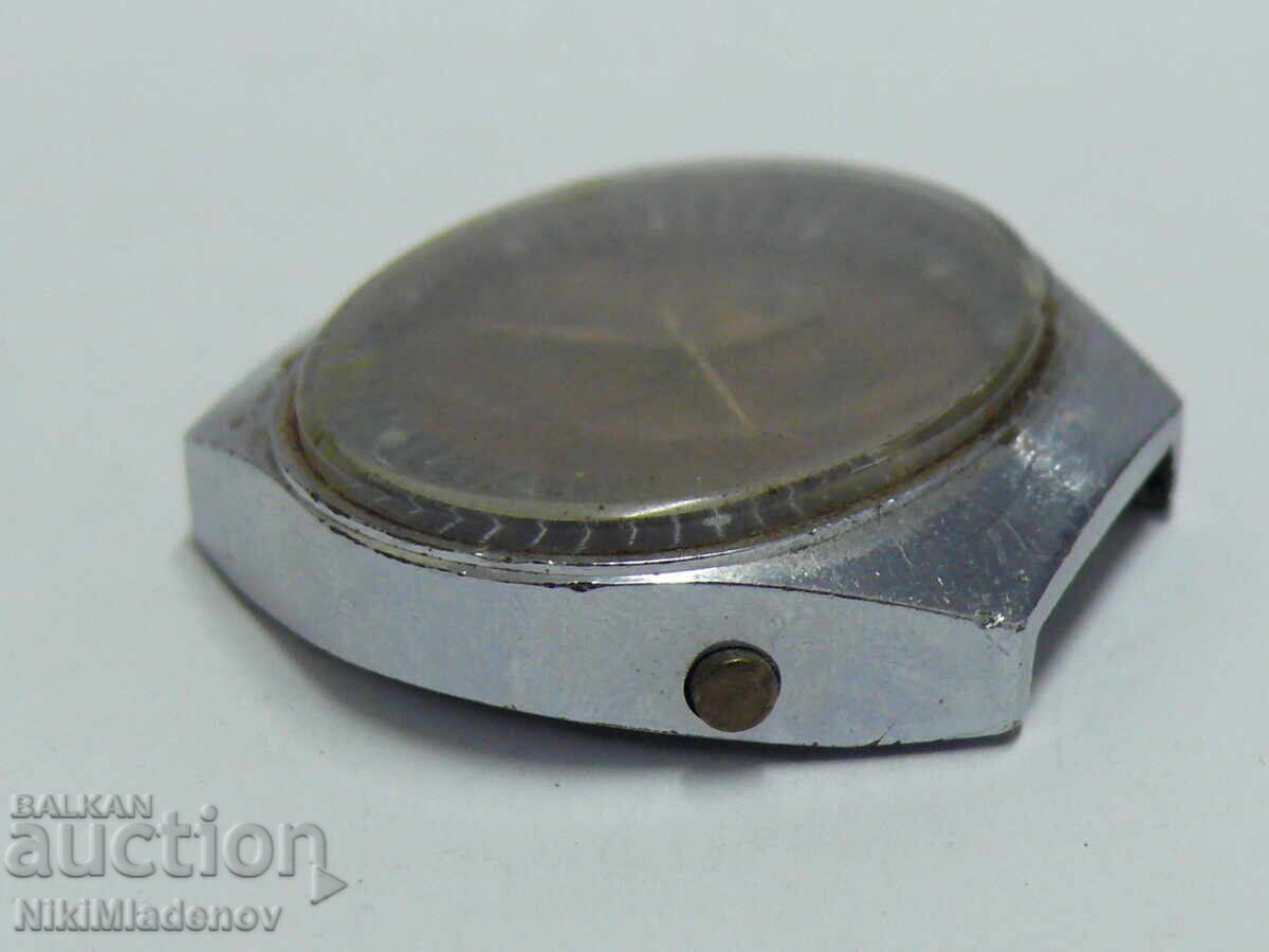 Auction  Soviet POLJOT STADIUM Mechanical Hand-Wound Watch, Day/Date