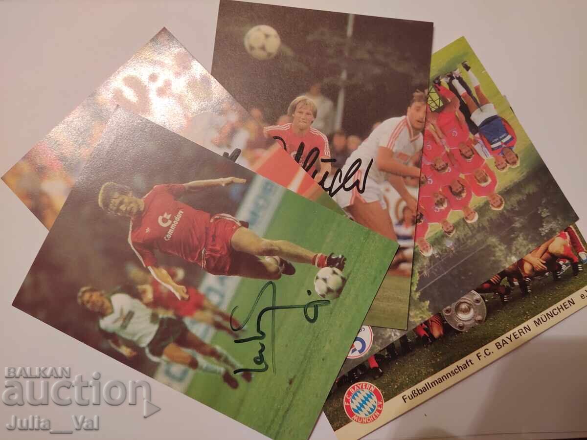 Байерн Мюнхен - мини колекция с автографи Байерн Мюнхен - мини колекция с автографи