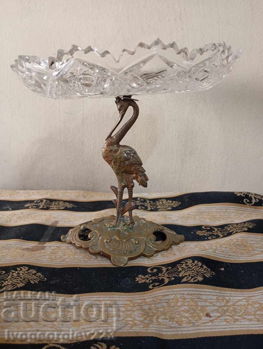 Vintage cup, fruit bowl