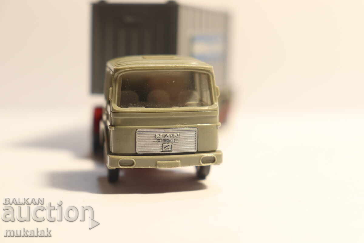 Auction  WIKING H0 1/87 MAN MAN CONTAINER TRUCK MODEL CAR