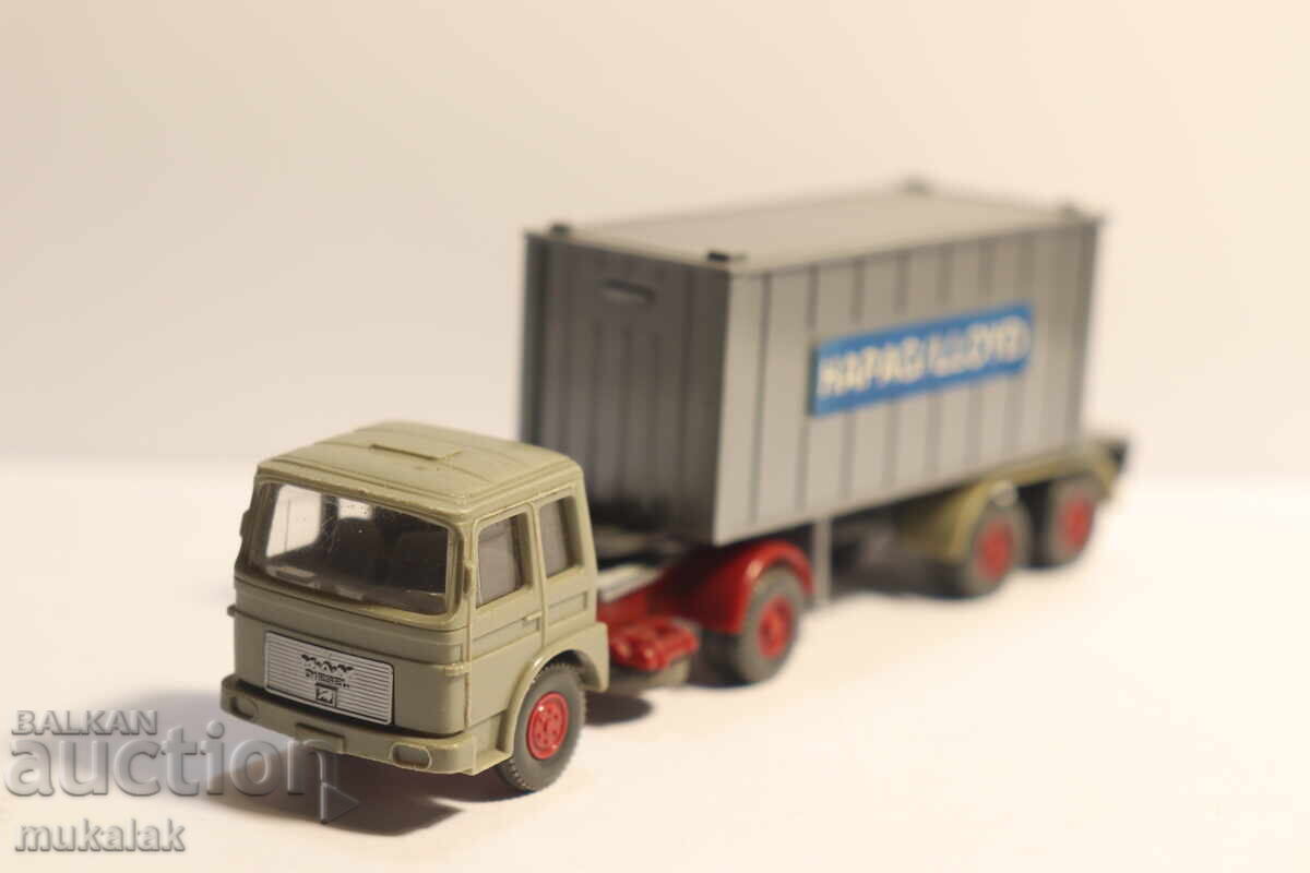 WIKING H0 1/87 MAN MAN CONTAINER TRUCK MODEL CAR - 7