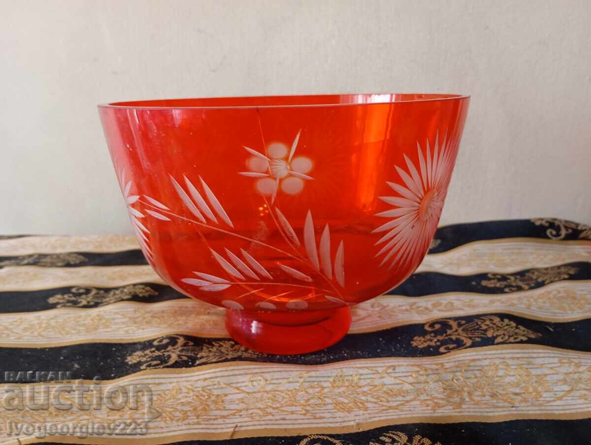 Стъклена купа тип бохемия