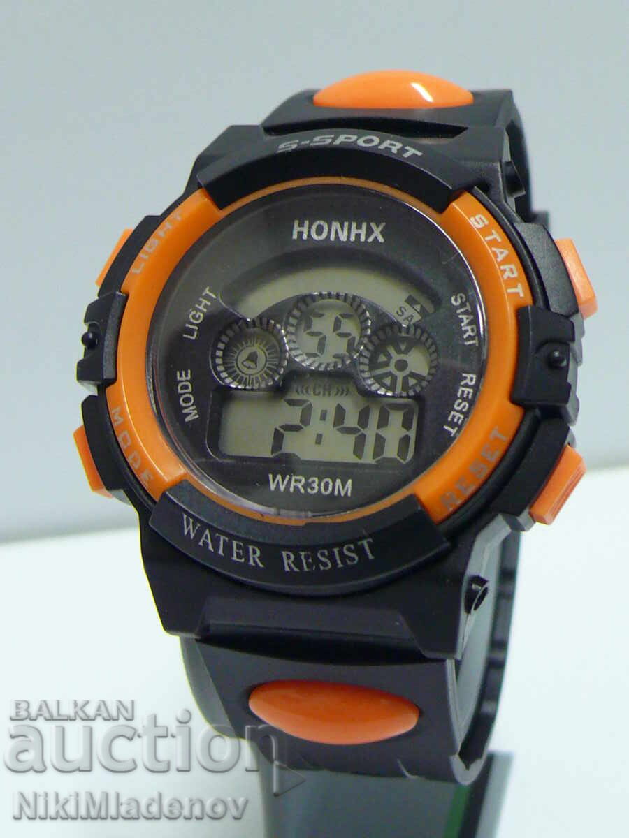 From 1 pc. Men's HONHX S-SPORT Wristwatch, Working BZC! From 1 pc. Men's HONHX S-SPORT Wristwatch, Working BZC!