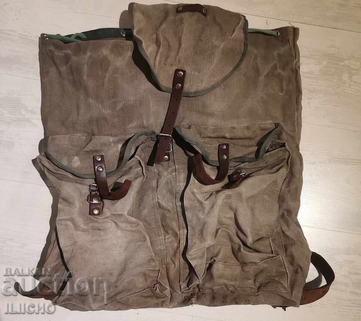 Ретро раница -Бризент