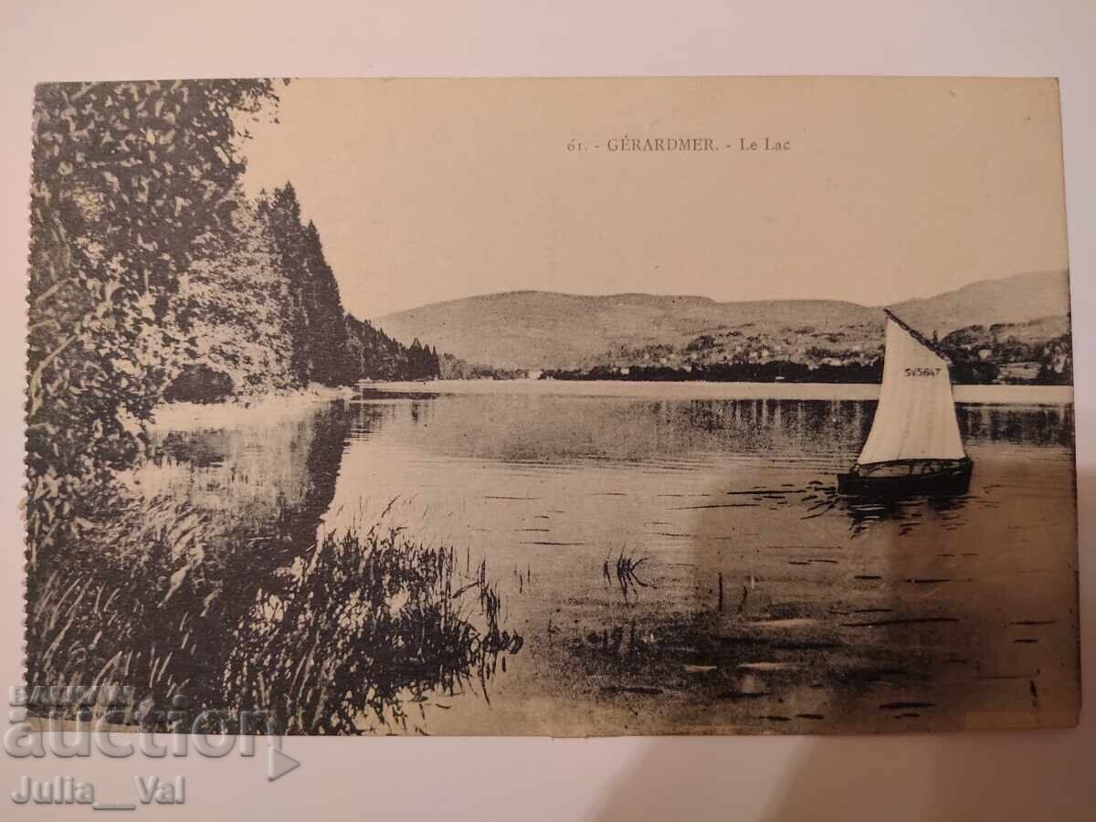 Много стара картичка - Жерармер - Езерото - Франция Много стара картичка - Жерармер - Езерото - Франция
