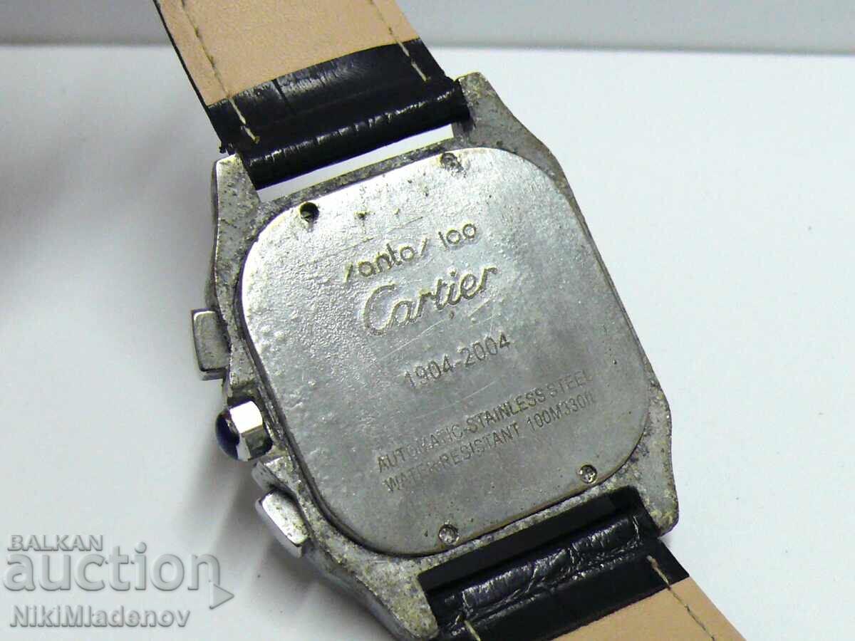 From 1st. CARTIER Men's Wristwatch, Replica working BZC! - 5 From 1st. CARTIER Men's Wristwatch, Replica working BZC! - 5