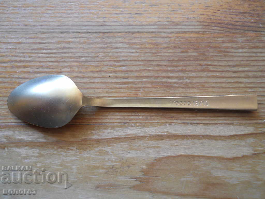 "Wosso" Titanium-Gold Plated Coffee Spoon with price 5.00 BGN | € 2.56