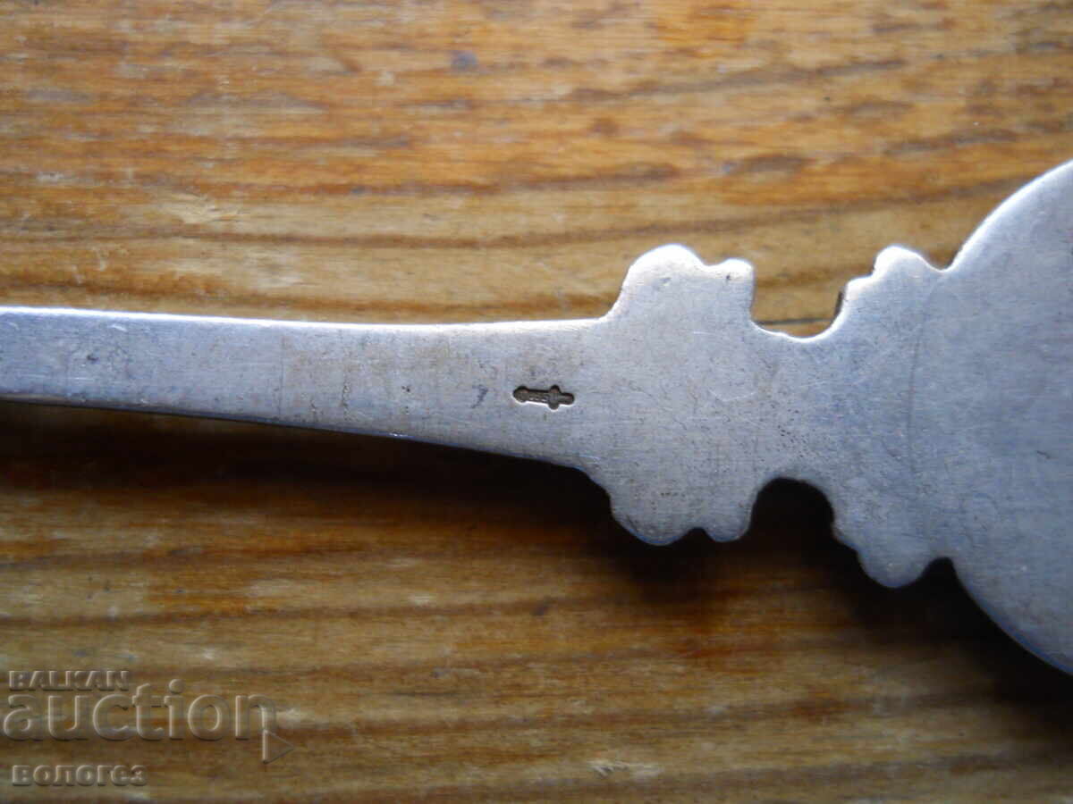 Ασημένιο σουβενίρ κουταλάκι αντίκα - Ολλανδία - 5