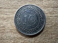 Σουρινάμ - 10 σεντ (2009)