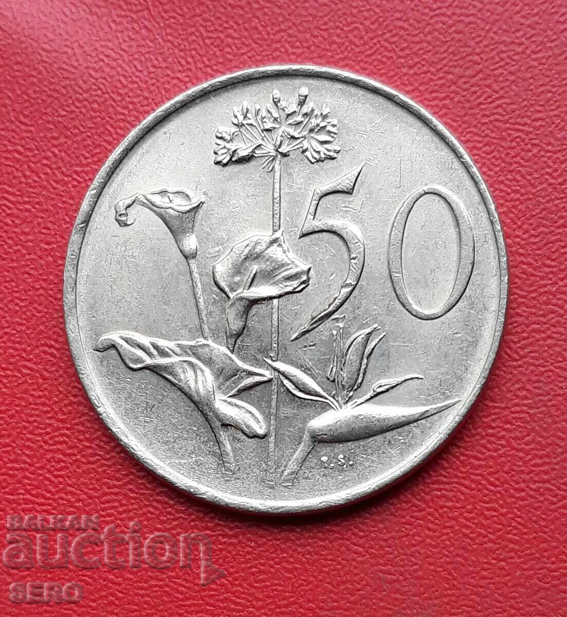 Южна Африка-50 цента 1982-юбилейна монета Южна Африка-50 цента 1982-юбилейна монета