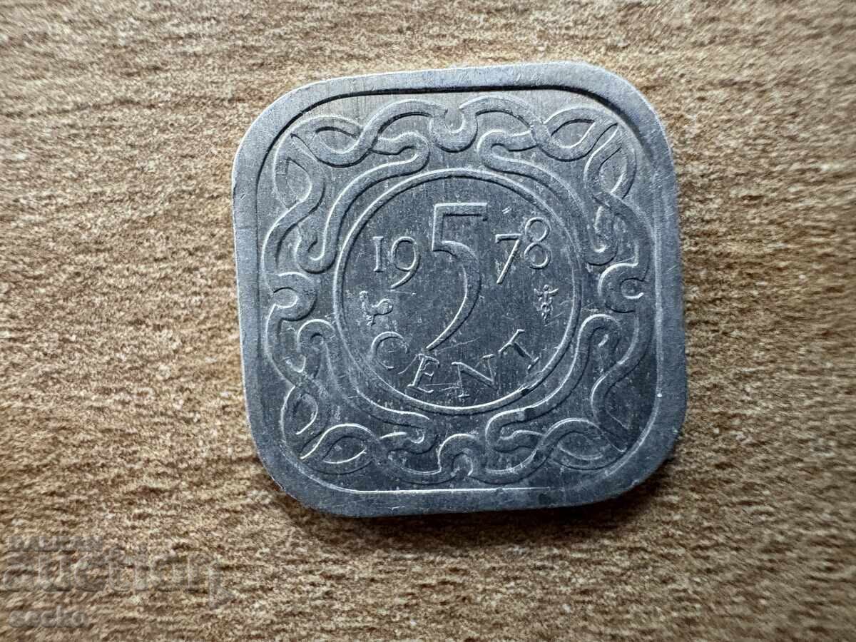 Суринам - 5 цента (1978)