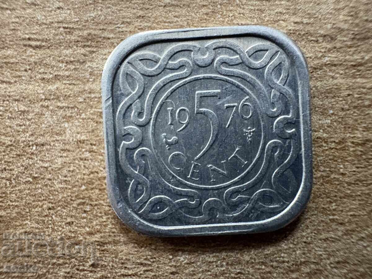 Суринам - 5 цента (1976) Суринам - 5 цента (1976)