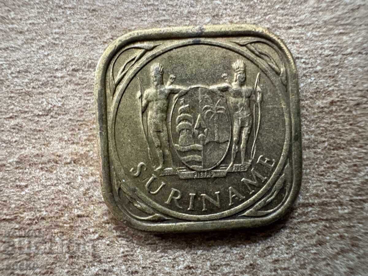 Суринам - 5 цента (1962) с цена 1.30 лв. | € 0.66 Суринам - 5 цента (1962) с цена 1.30 лв. | € 0.66