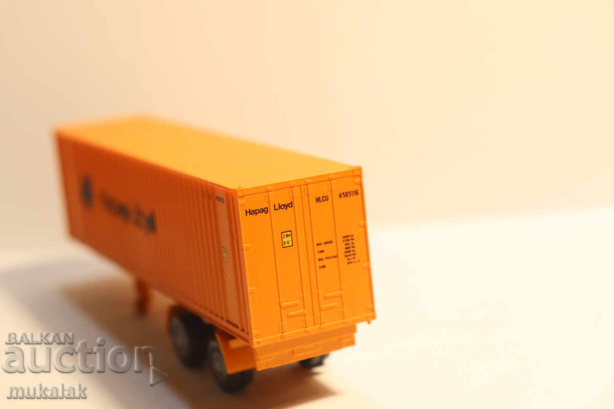 Delivery of Wiking H0 1/87 Remake Container Van Truck Model Delivery of Wiking H0 1/87 Remake Container Van Truck Model