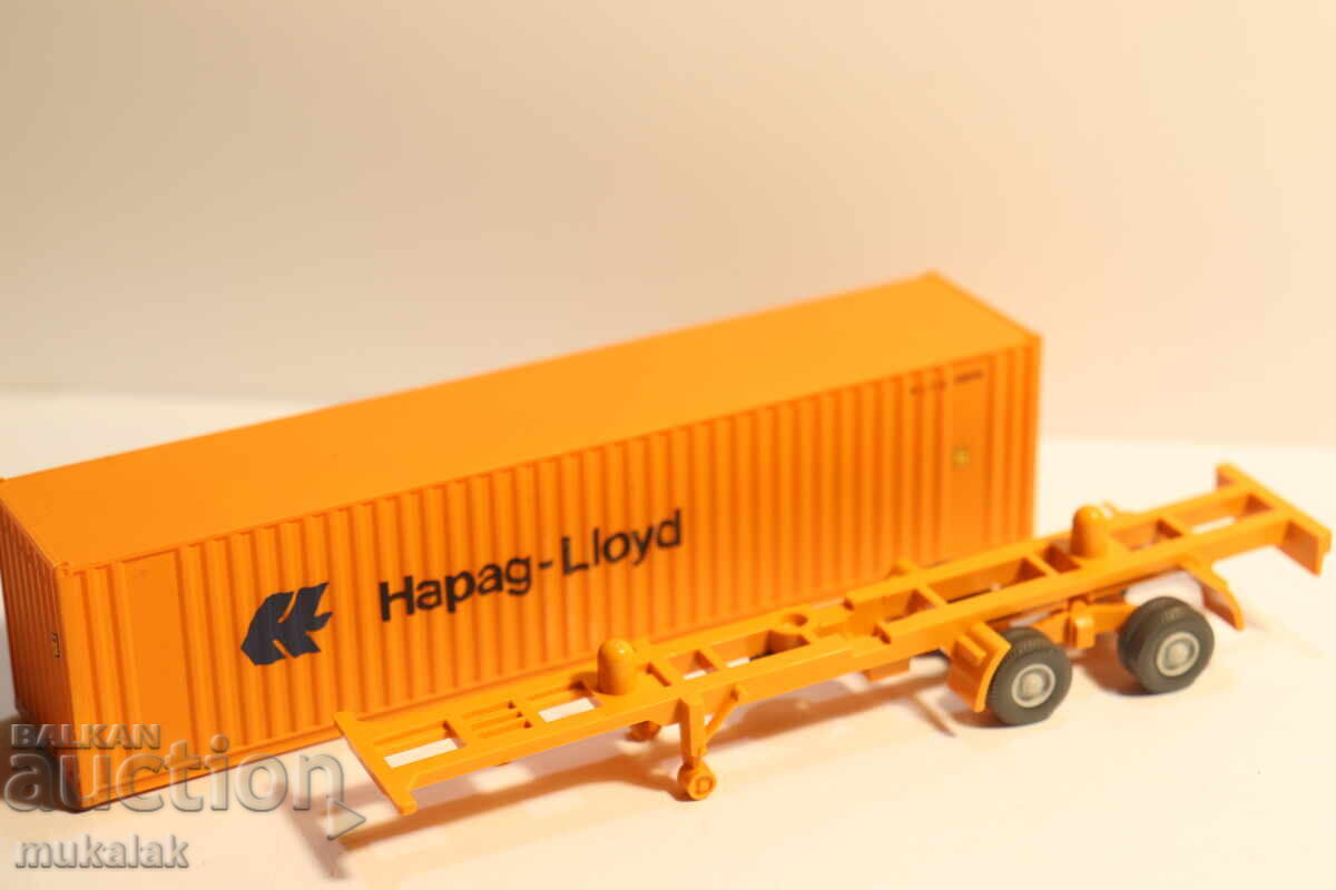 Wiking H0 1/87 Remake Container Van Truck Model - 5 Wiking H0 1/87 Remake Container Van Truck Model - 5