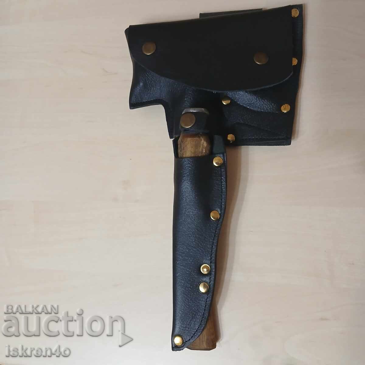 Tourist Axe and Hunting Knife - 5