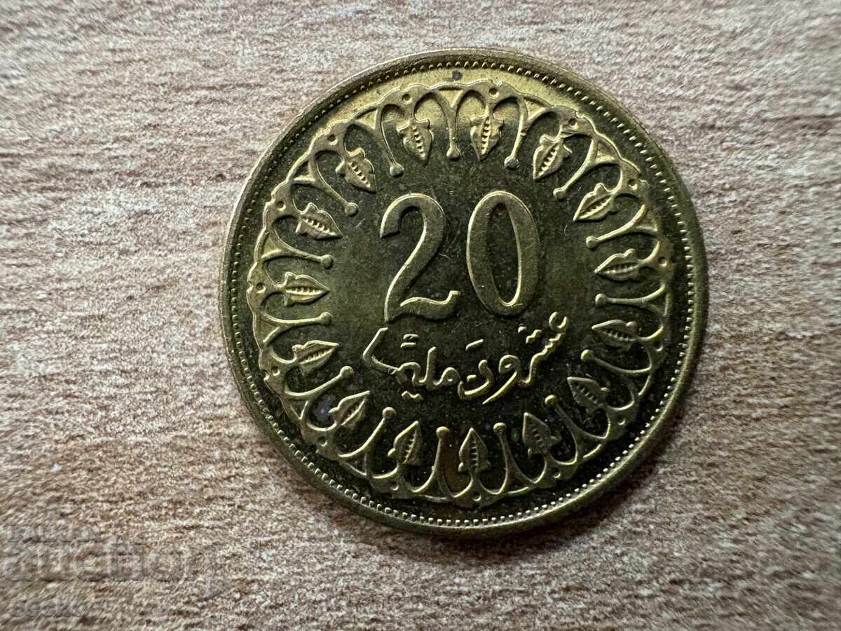 Τυνησία - 20 χιλιοστά (1993) Τυνησία - 20 χιλιοστά (1993)