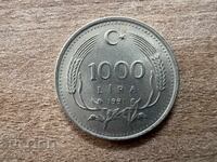 Turcia - 1000 lire (1991)