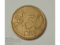 Νόμισμα 50 λεπτών Ευρώ Ιταλία 2002