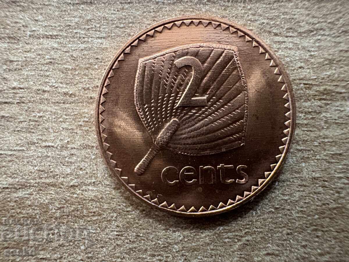Fiji - 2 cenți (1992) Fiji - 2 cenți (1992)