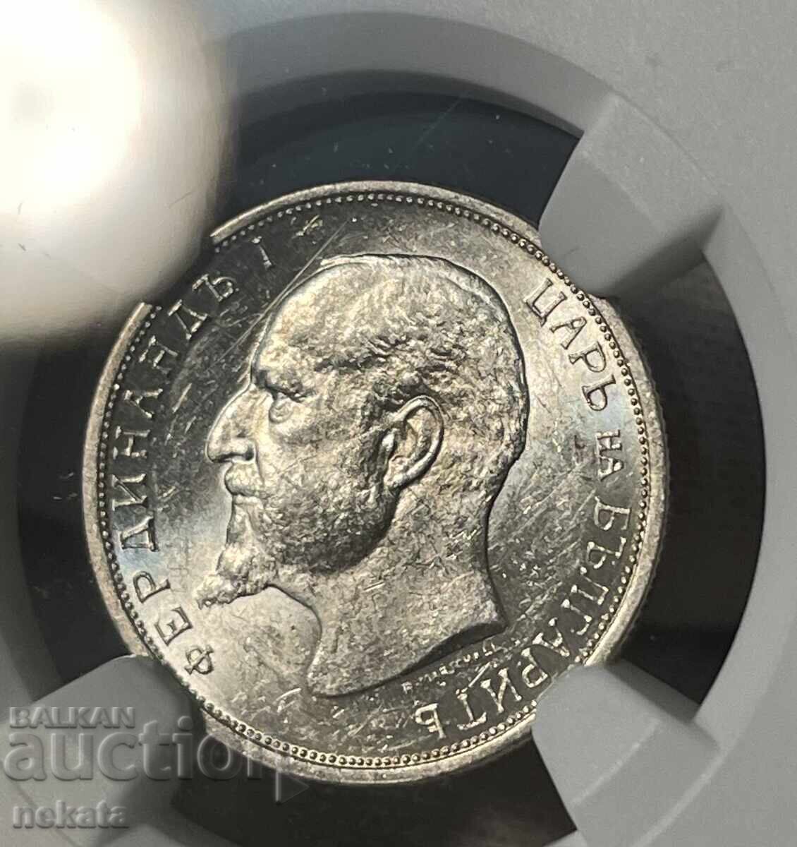 50 Cents 1913 MS61 NGC with price 110.00 BGN | € 56.24